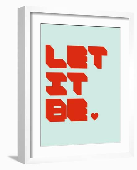 Let it Be 1-NaxArt-Framed Art Print