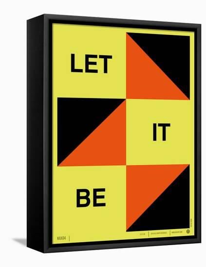 Let It Be Poster-NaxArt-Framed Stretched Canvas