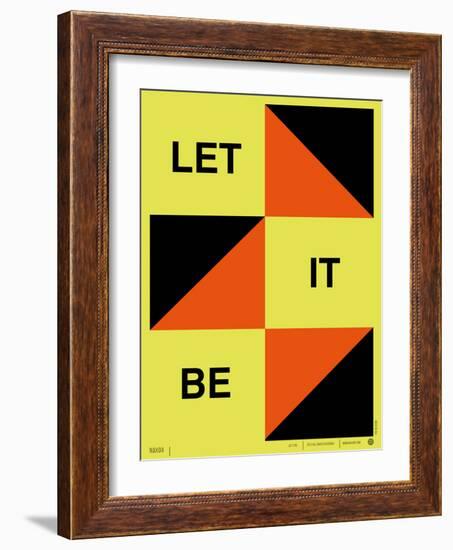 Let It Be Poster-NaxArt-Framed Art Print