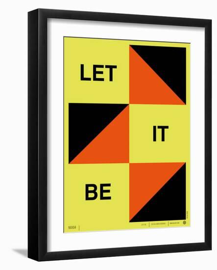 Let It Be Poster-NaxArt-Framed Art Print