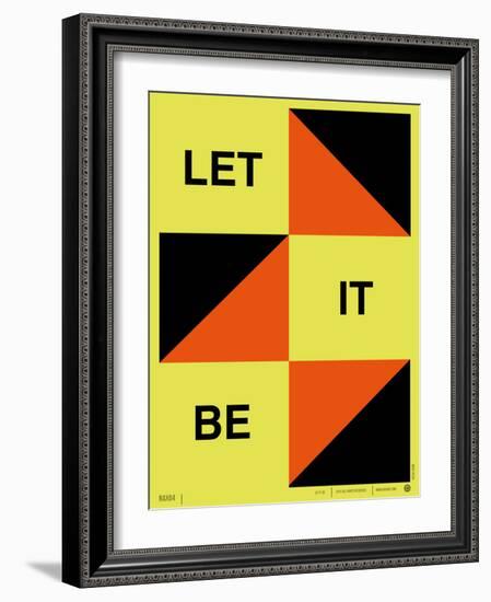 Let It Be Poster-NaxArt-Framed Art Print