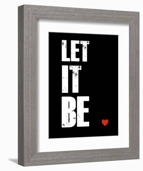 Let it Be-NaxArt-Framed Art Print