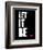 Let it Be-NaxArt-Framed Art Print