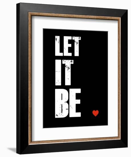 Let it Be-NaxArt-Framed Art Print