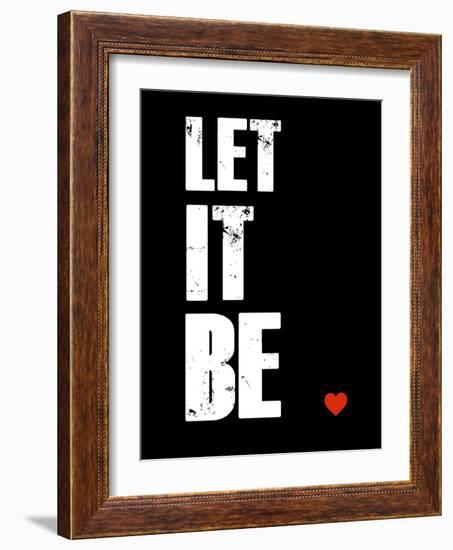 Let it Be-NaxArt-Framed Art Print