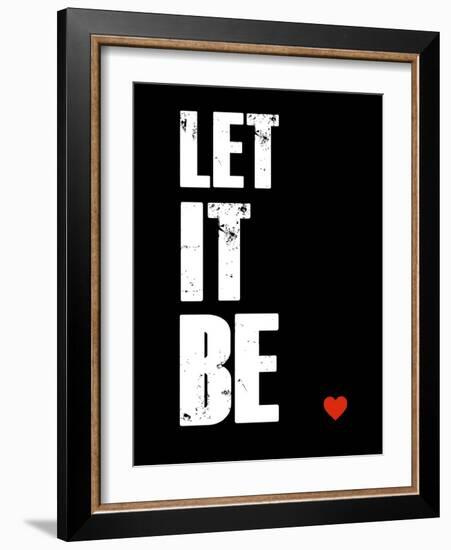 Let it Be-NaxArt-Framed Art Print