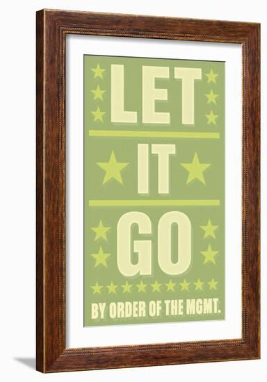 Let it Go-John Golden-Framed Art Print