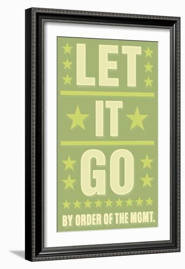 Let it Go-John Golden-Framed Art Print