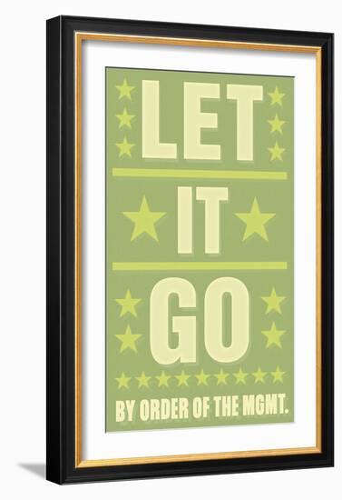 Let it Go-John Golden-Framed Art Print