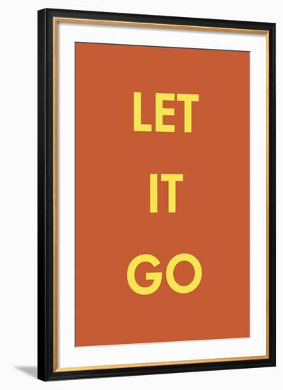 Let it Go-Tom Frazier-Framed Giclee Print