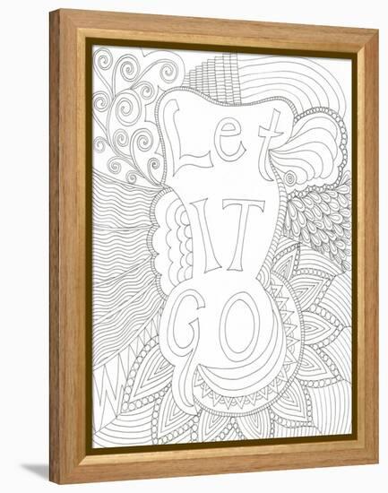 Let It Go-Pam Varacek-Framed Stretched Canvas