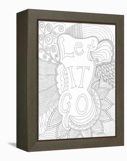 Let It Go-Pam Varacek-Framed Stretched Canvas