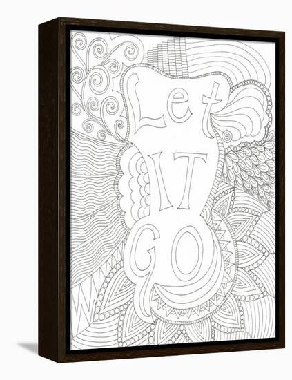 Let It Go-Pam Varacek-Framed Stretched Canvas