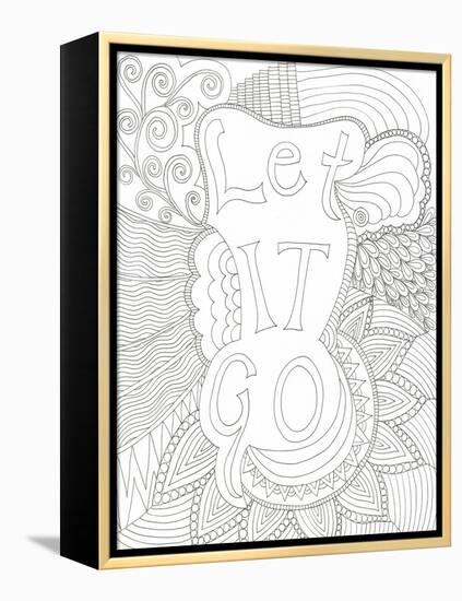 Let It Go-Pam Varacek-Framed Stretched Canvas