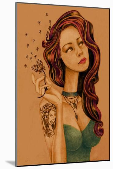 Let It Go-Jami Goddess-Mounted Art Print