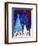Let It Snow Christmas Tree-Cheryl Bartley-Framed Premium Giclee Print