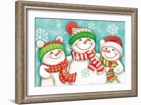 Let it Snow III Eyes Open-Mary Urban-Framed Art Print