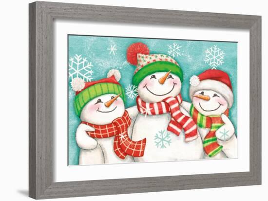 Let it Snow III Eyes Open-Mary Urban-Framed Art Print