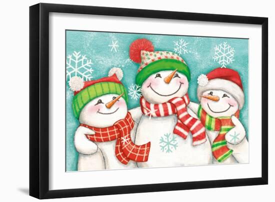 Let it Snow III Eyes Open-Mary Urban-Framed Art Print