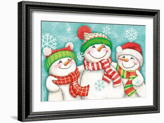 Let it Snow III Eyes Open-Mary Urban-Framed Art Print