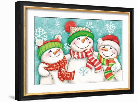 Let it Snow III Eyes Open-Mary Urban-Framed Art Print