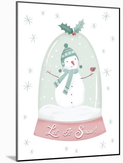 Let it Snow-Clara Wells-Mounted Giclee Print