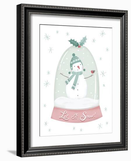 Let it Snow-Clara Wells-Framed Giclee Print