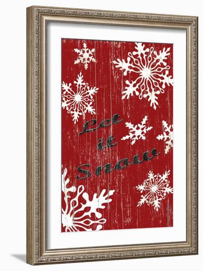 Let it snow-Karen Williams-Framed Giclee Print