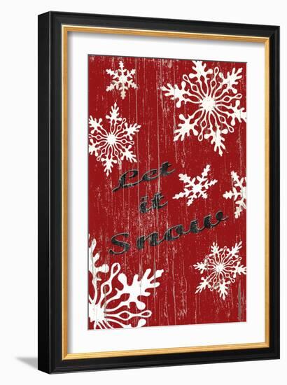 Let it snow-Karen Williams-Framed Giclee Print