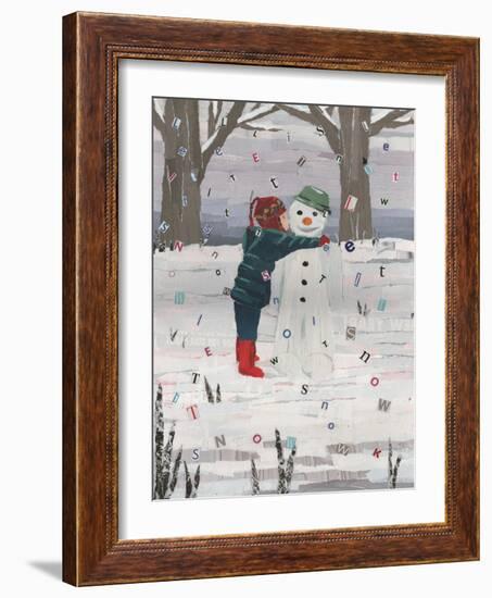 Let it Snow-Kirstie Adamson-Framed Giclee Print