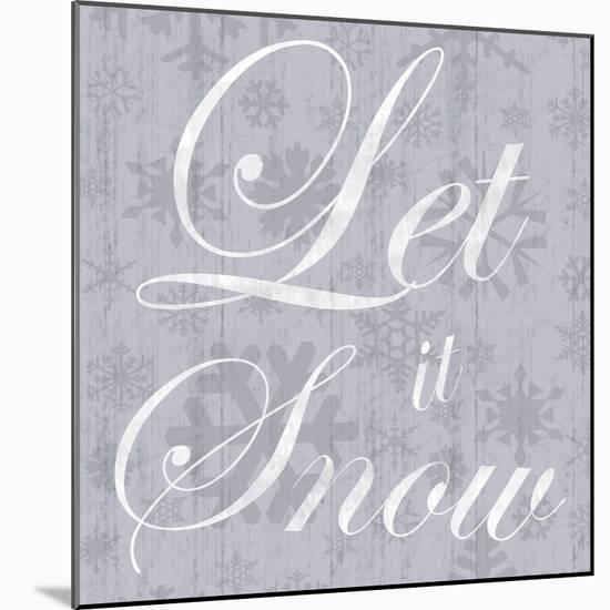 Let It Snow-Lauren Gibbons-Mounted Art Print
