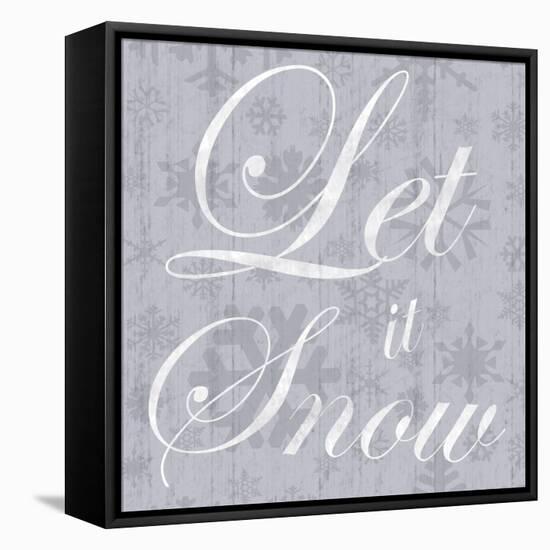 Let It Snow-Lauren Gibbons-Framed Stretched Canvas