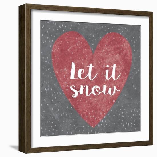 Let it Snow-Erin Clark-Framed Giclee Print