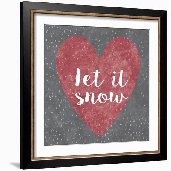 Let it Snow-Erin Clark-Framed Giclee Print