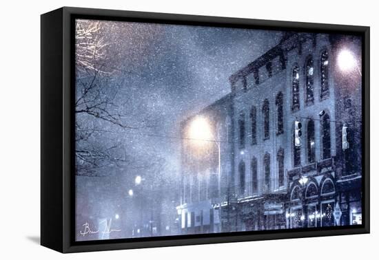 Let It Snow-5fishcreative-Framed Premier Image Canvas