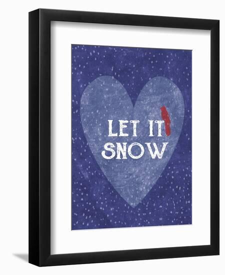 Let it Snow-Erin Clark-Framed Giclee Print