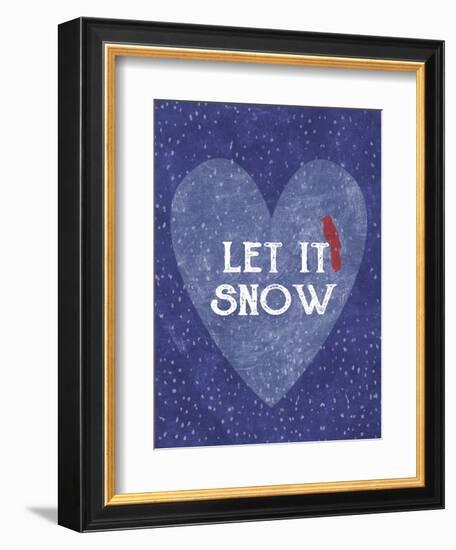 Let it Snow-Erin Clark-Framed Giclee Print