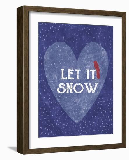 Let it Snow-Erin Clark-Framed Giclee Print