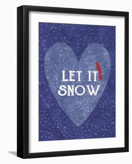 Let it Snow-Erin Clark-Framed Giclee Print