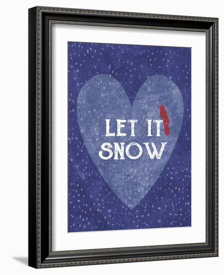 Let it Snow-Erin Clark-Framed Giclee Print