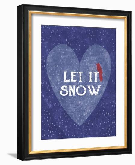 Let it Snow-Erin Clark-Framed Giclee Print