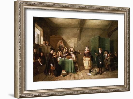 Let Justice Be Done, 1876-Charles Cooper Henderson-Framed Giclee Print