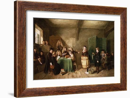 Let Justice Be Done, 1876-Charles Cooper Henderson-Framed Giclee Print