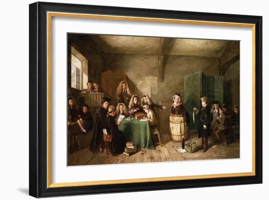 Let Justice Be Done, 1876-Charles Cooper Henderson-Framed Giclee Print