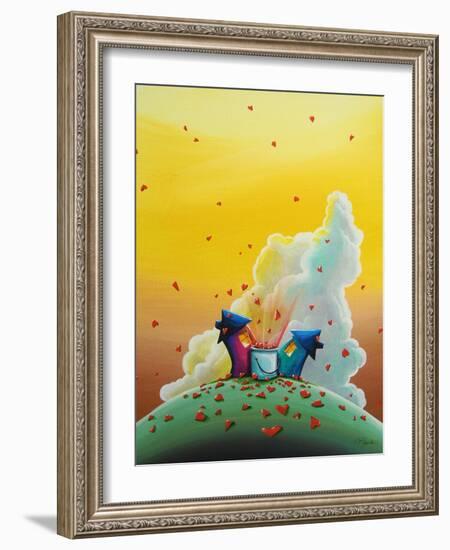 Let Love Rain-Cindy Thornton-Framed Art Print