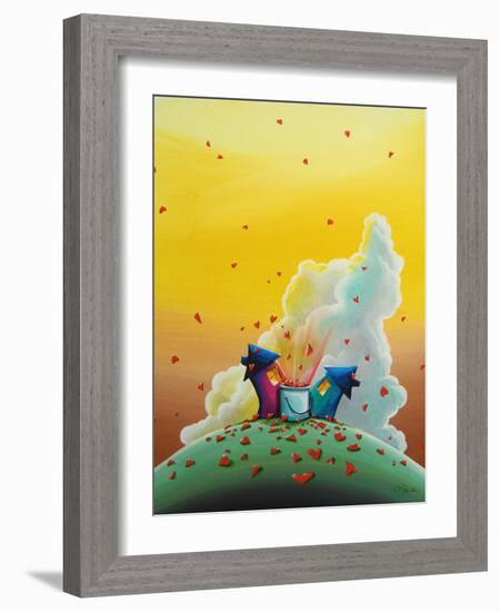 Let Love Rain-Cindy Thornton-Framed Art Print