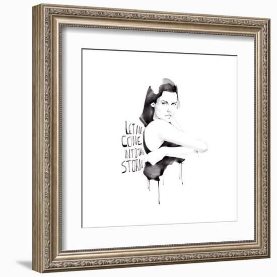 Let Me Come-Manuel Rebollo-Framed Art Print