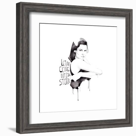 Let Me Come-Manuel Rebollo-Framed Art Print