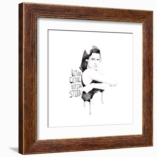 Let Me Come-Manuel Rebollo-Framed Art Print