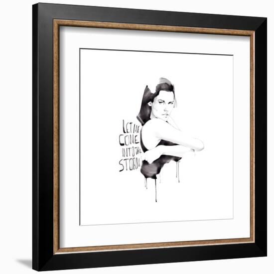 Let Me Come-Manuel Rebollo-Framed Art Print